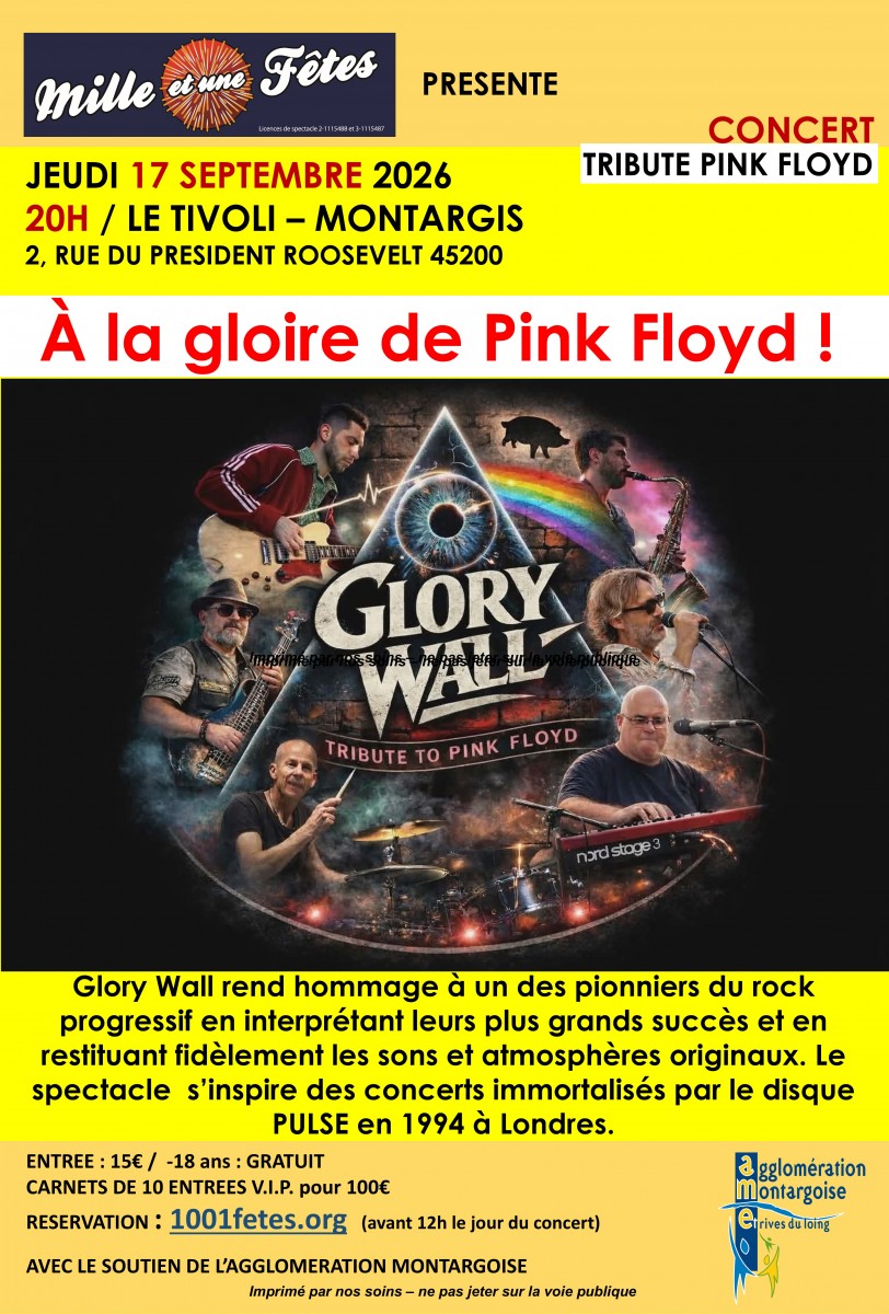 A la gloire de PINK FLOYD